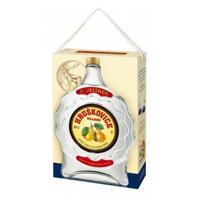 Hruškovica Williams budík 3l R. Jelínek darčekové balenie