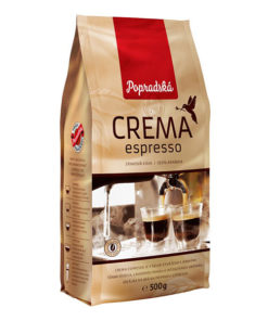 Popradská Crema Espresso zrnková káva BOP