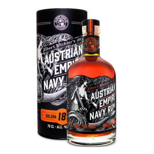Austrian Empire Navy Rum Solera 18YO darčekové balenie