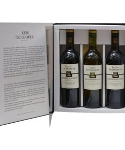 Kniha Louis Eschenauer Bordeaux darčekový set vín