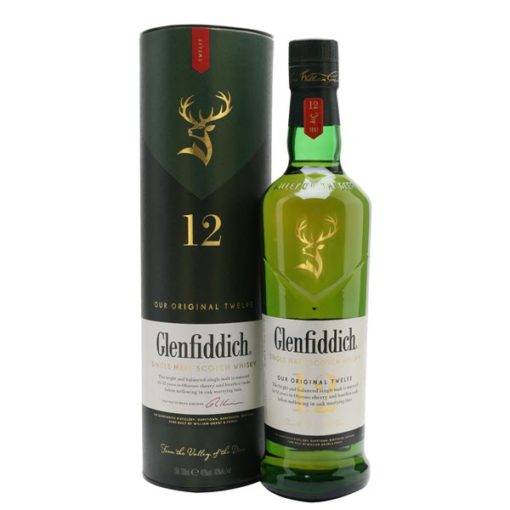Glenfiddich 12YO Single Malt Škótska Whisky darčekové bal.