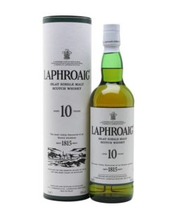 Laphroaig 10YO Single Malt Škótska Whisky darčekové balenie