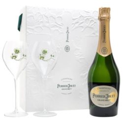 Perrier Jouët Grand Brut šampanské + 2 poháre darčekový set 0.75 l