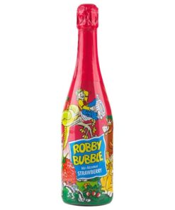 Robby Bubble Strawberry sýtený nealkoholický nápoj 0.75 l