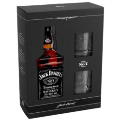Jack Daniels Tennessee Whiskey + 2 poháre darčekový set 0.7 l