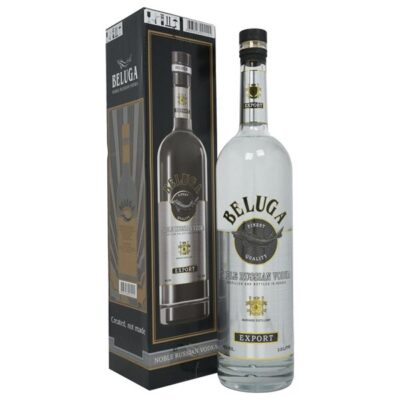 Beluga Noble vodka darčekové balenie 3 l