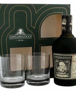 Diplomático Reserva Exclusiva 12 YO Rum + 2 poháre 0.7 l