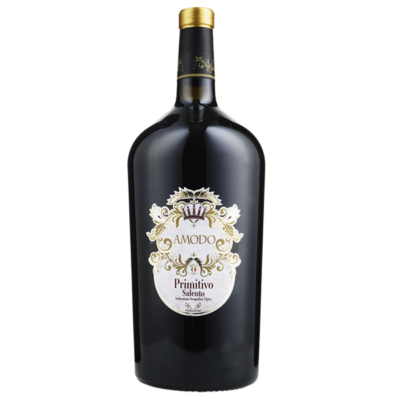 Primitívo Amodo Salento červené víno 1.5 l