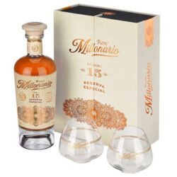 Ron Millonario Numero 15 Reserva Especial + 2 poháre set 0.7 l