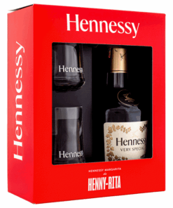 Hennessy VS koňak + 2 poharé darčekový set 0.7 l