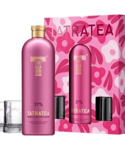 Tatratea 37% Hibiscus & Red Tea + 2 poháre darčekový set 0.7 l