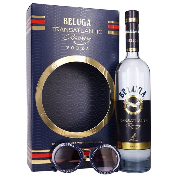 Vodka Beluga Transatlantic Racing + slnečné okuliare set 0.7 l