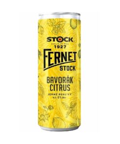 Fernet Stock Bavorák Citrus RTD plechovka