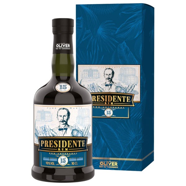 Presidente Marti 15 Aňos Solera rum v darčekovom balení 0.7 l